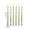 White, variant on COM1950s Flameless Led String Lights, 6Pc Battery Operated Flickering Candles with Warm White Glow for Mantel Decor