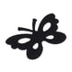 thumbnail image 1 of Parche de cabello en forma de mariposa para mujeres, cintas mágicas para el cabello, sujetadores de cabello negros, 1 of 7