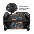 thumbnail image 2 of Pofeuu Reindeer Print Luggage Suitcase Cover Protector Luggage Washable Covers Aesthetic for 18/24/28/32 inch Luggage（No luggage included）-Large, 2 of 7