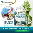 thumbnail image 3 of Vibraxlabs Alpha Lipoic Acid 600mg-Extra Strength-Natural Antioxidant, 60 Vegetable Capsules, 3 of 8