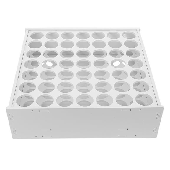 LEORX Oil Paint Rack Paint Rack Storage Stand White Wall-mounted Organization 1 PCS