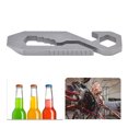 thumbnail image 4 of Compact Stainless Steel Multitool - 4-in-1 Keychain Utility for Travel, Camping, and Outdoor Adventures, 4 of 4