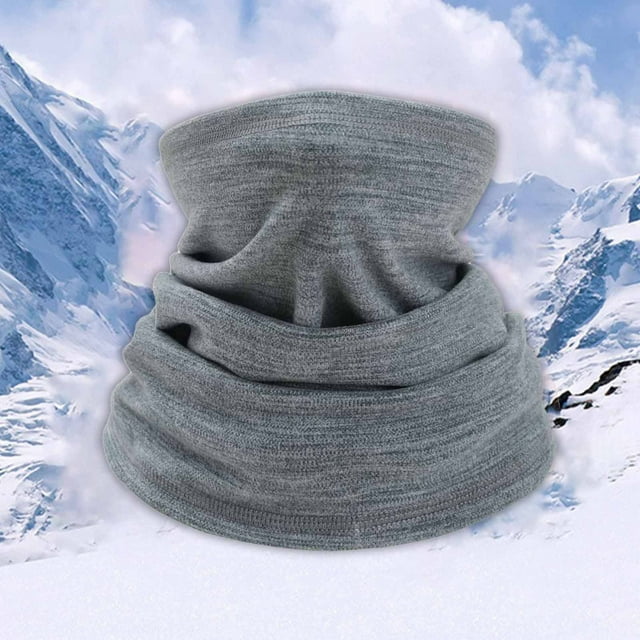 Oliegs Blanket Fleece Neck Warmer Windproof Winter Neck Gaiter Cold Weather Face For