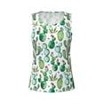 thumbnail image 6 of Sigee Cactus Plants1 for Women's Workout Tank Top,Running Tank Tops,Sleeveless Gym ClothesXX-Large, 6 of 8
