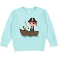 thumbnail image 2 of Inktastic Pirate Boy and Parrot Toddler Sweatshirt, 2 of 4