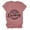 Rose Gold, variant on Warning The Girls Are Drinking Again Graphic Tees for Women Short Sleeve Crewneck Day Drinking Shirt
