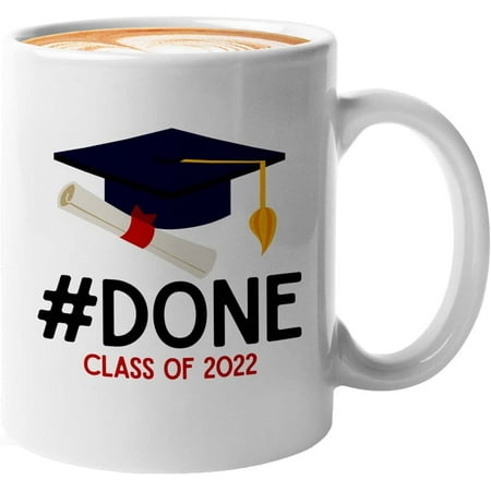 

Graduation Coffee Mug 11oz White - Done - Graduation School Student Sarcasm