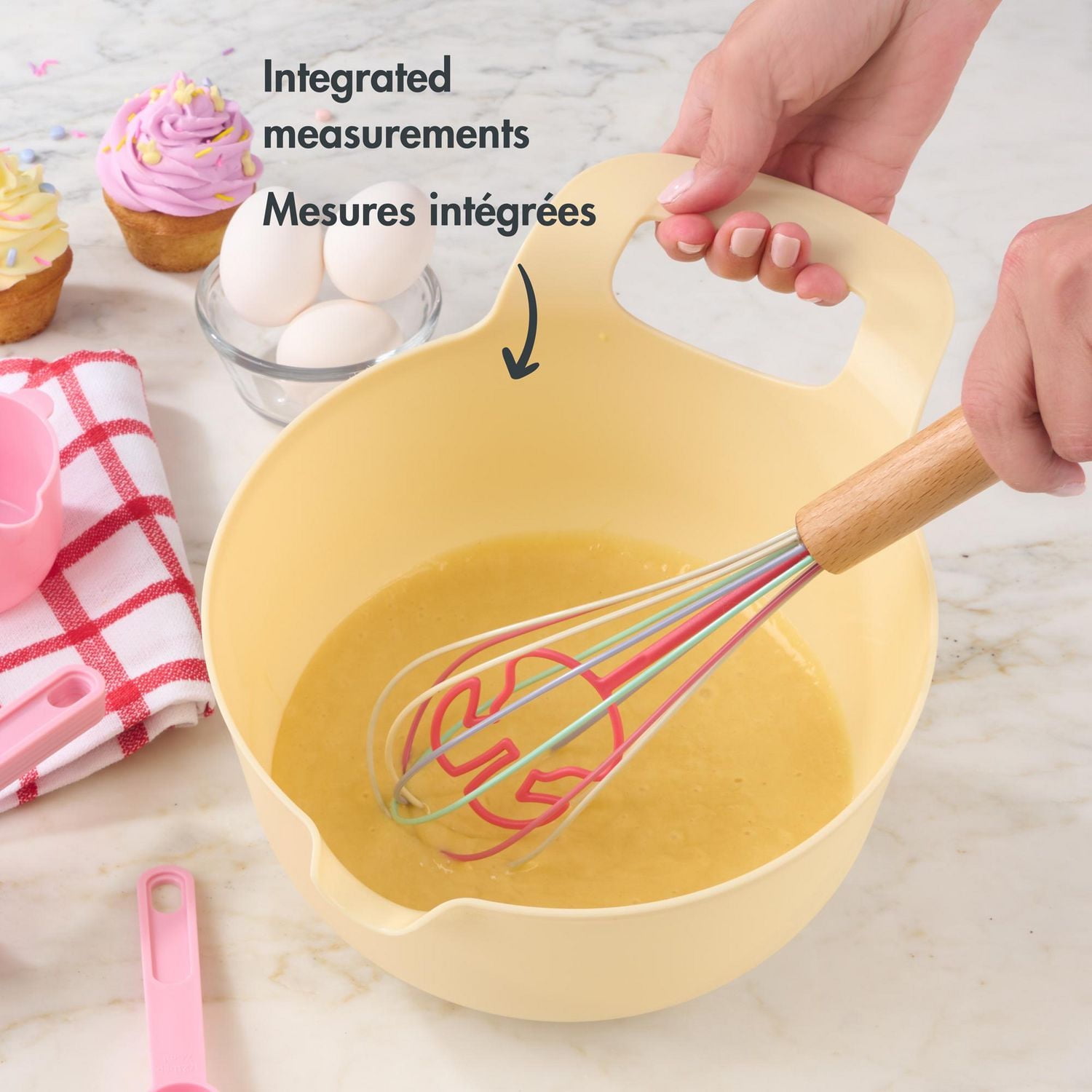 Bol à Mélanger 3 qt, Way to Celebrate, Jaune