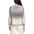 thumbnail image 2 of Peserico womens  Alpaca, Mohair, & Wool-Blend Sweater, 42, Grey, 2 of 3