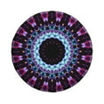 thumbnail image 1 of 16'' Purple Kaleidoscope Flower Tire Cover, Universal Spare Wheel Covers, Dust-Proof, Water-Proof, Sun-Proof and Corrosion-Proof, 1 of 9