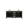 thumbnail image 3 of Elegant Kitchen and Bath 72  Inch Double Bathroom Vanity In Mocha Brown, 3 of 13