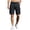 Black-mens shorts, variant on Hfnxid Mens Cargo Shorts with Multi-Pockets Knee Length Lounge Short Pant Comfy Relaxed Fit Casual Trouser Hiking Fishing Work Trouser Khaki L