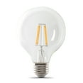 thumbnail image 2 of Feit Electric BPG25100927CAFI Filament LED Bulb G25 E26 (Medium) Soft White 100 W, 2 of 9