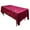 Burgundy, variant on AK TRADING CO. Lush Panne Velvet Tablecloth - 60 x 102 Inch Rectangular Table, Black