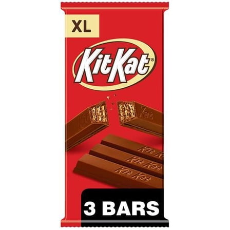 Kit Kat Milk Chocolate Wafer Xl Candy Bar, 4.5 Oz (12 Pieces)