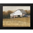 thumbnail image 2 of OToole, Tim 18x15 Black Modern Framed Museum Art Print Titled - White Barn View I, 2 of 5