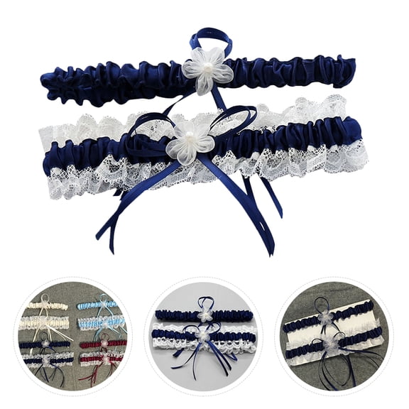 MERRYHAPY 1Pair Belts Bowknot Suspenders for Wedding and Fashion