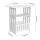 thumbnail image 3 of Bedside Table Easy Modern Storage Cabinet Easy Tier End Table Nightstand White Mini Bedroom Multifunctional Storage Small Cabinet, 3 of 5