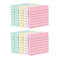 thumbnail image 1 of CIMAXIC Assorted Color Sticky Notes with Strong Adhesive for Note and Message 10Pcs,2.99"X2.99"X0.02", 1 of 5