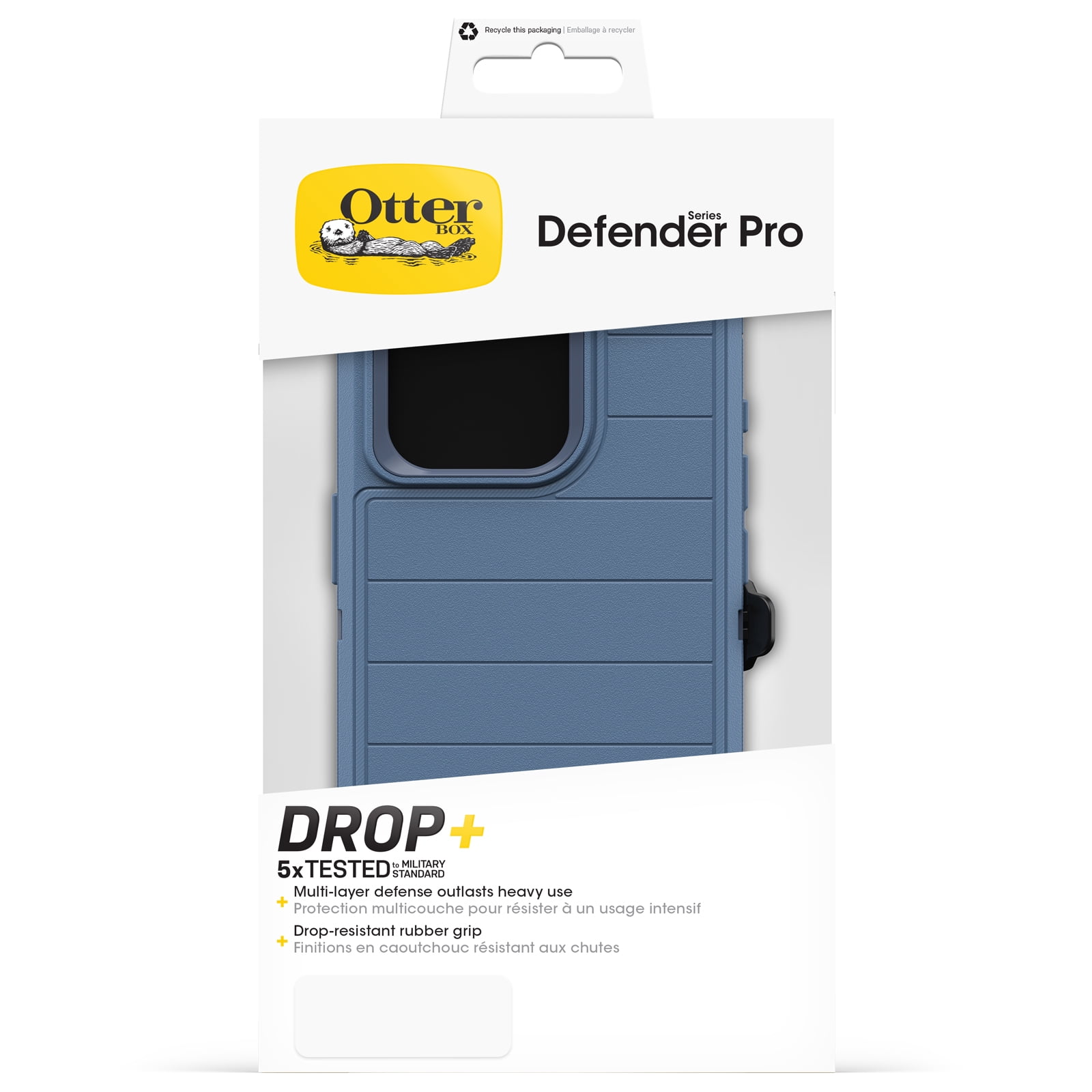 OtterBox Defender Series Pro Case for Apple iPhone 15 Pro - Baby Blue Jeans
