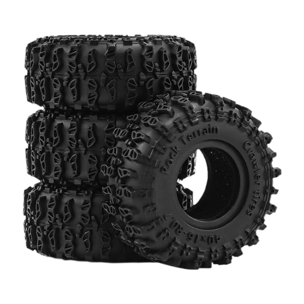 4 piezas de neumáticos de goma para coche RC 1/30, accesorio de repuesto portátil resistente, durabilidad profesional, pieza de repuesto para coche RC