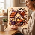 thumbnail image 4 of Halloween Pearl Art Kit Painting Set Plastic Complete Kit for Fall Home Decor Wall Art Crafts Seasonal Gifts by MPOISVA, 4 of 8