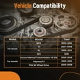 thumbnail image 3 of maXpeedingrods Serpentine Belt Tensioner with Pulley for Honda Accord 2003-2009, Odyssey 2005-2010, Pilot 2005-2008, Ridgeline 2006-2010& Acura MDX RL ZDX 31170RCAA01 | 31170RCAA02, 3 of 7