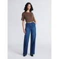 thumbnail image 3 of Sofia by Sofia Vergara Women's Diana Relaxed High Rise Straight Jeans, 30", 32.5" and 34" Inseams, Sizes 0-28, 3 of 4