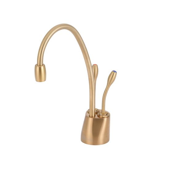 InSinkErator Indulge F-HC1100 Contemporary Instant Hot and Cold Faucet in Brushed Bronze - 44252AK