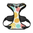 thumbnail image 5 of XMXY No Pull Dog Harness, Fruit Cartoon Adjustable Reflective Pet Harness with Oxford Vest, Medium Size, 5 of 9