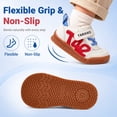 thumbnail image 5 of TARANIS Toddler Shoes for Boys and Girls, Non-Slip Breathable Wide Toe Baby Sneakers, 5 of 9