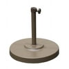 50LBS Umbrella Base With Steel Cover with Concrete Champagne