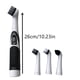 thumbnail image 2 of Juego de cepillos de limpieza eléctricos multifuncionales con 4 cabezales intercambiables para cocina, baño, fregadero, inodoro - Fregadora de mano portátil, que funciona con baterías, 10,23" de, 2 of 6