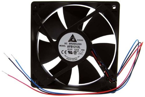 Delta AFB1212L 3-Wire 120MM Fan, Ball Server Electronics 23G410F001 FanCooler 24096 Wires HiSpeed Computer mm dBA... by CWC Groups