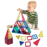 58 Piece Set Clear 3D Magnet Building Blocks Tiles