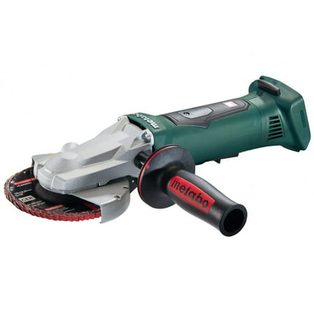 Metabo 613070860 18V Cordless Lithium-Ion 5 in. Flat Head Angle Grinder (Bare
