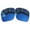 Sapphire MirrorCoat Polarized, variant on Vonxyz Stealth Black Polarized Lenses Replacement for Oakley Hijinx Sunglass