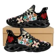thumbnail image 1 of Zapatos de mujer con diseño de cuchilla rosa, suministros médicos de dibujos animados, zapatillas planas de suela suave para mujer, diseño personalizado, tenis antideslizantes de mujer, 1 of 6