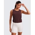 thumbnail image 2 of CRZ YOGA Pima Cotton Tank Tops for Women Workout Yoga Running Loose Crop Sleeveless Shirts, 2 of 5