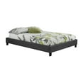 thumbnail image 1 of Hannah Queen Platform Bed Frame, Grey, 1 of 1