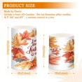 thumbnail image 6 of Yayeee Flameless Candles with Remote Flickering Battery Operated Multi Color Changing, Leaves Pattern, 6 of 7