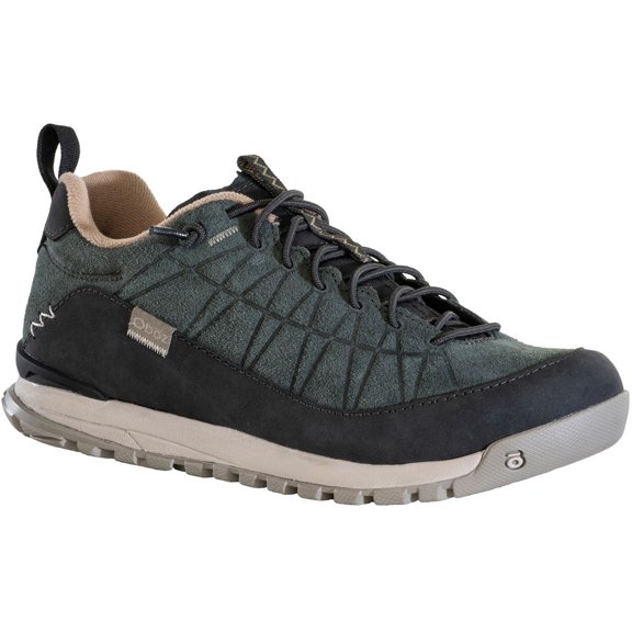 Oboz Women's Jeannette Low Casual Shoe, Black Sea, 8.5