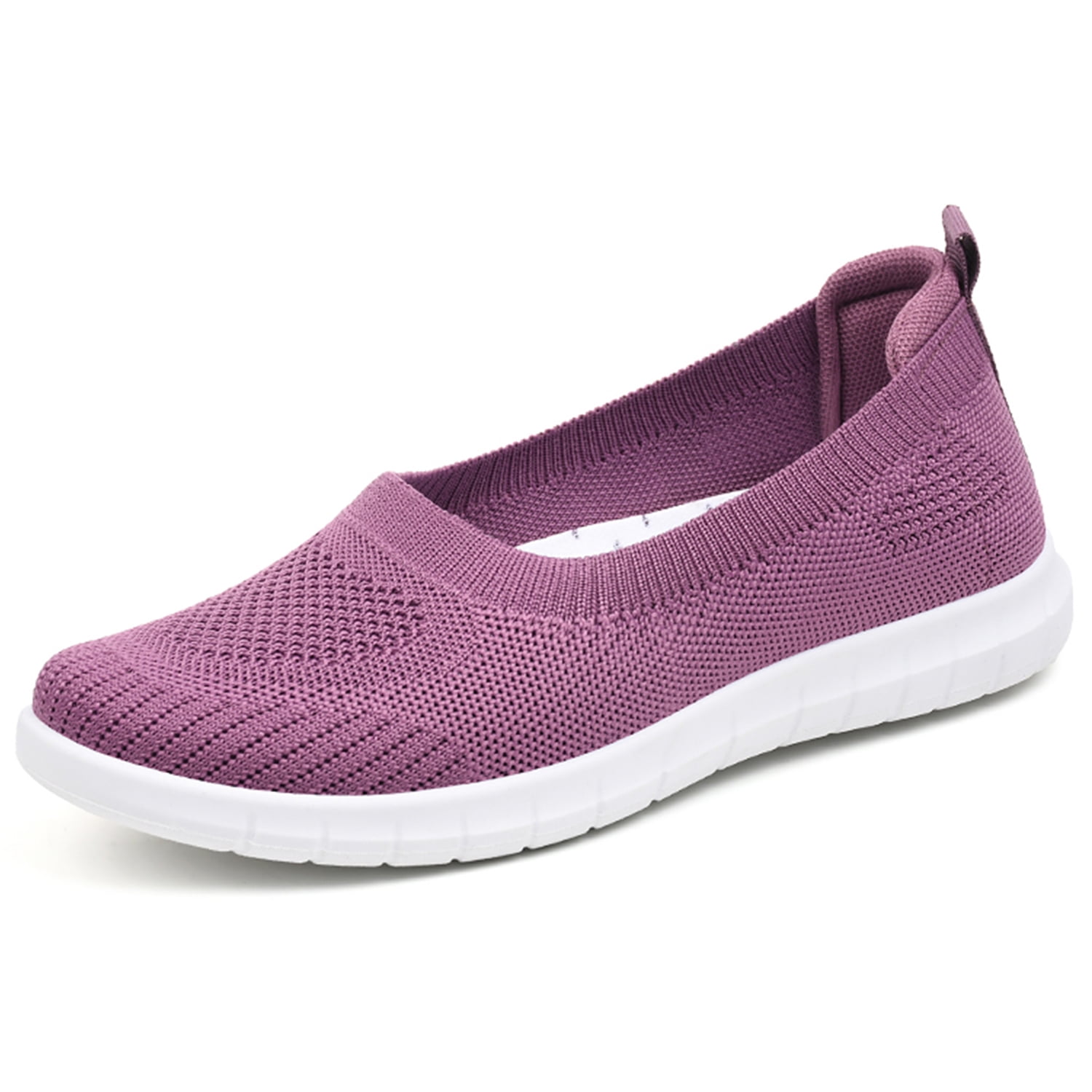 Ablanczoom Loafer Flats for Women Ladies Fashion Casual Soft Sole ...