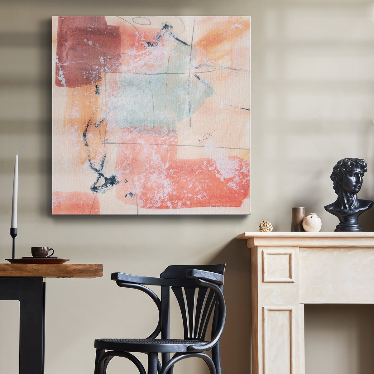 Wexford Home Warm Underneath IV-Premium Gallery Wrapped Canvas, 40" x 40" - Ready to Hang
