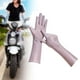 thumbnail image 1 of Guantes de protección solar para mujeres Guantes del bloqueador solar Elástico transpirable Fina completa Guantes de verano para conducir el ciclismo Violeta, 1 of 8