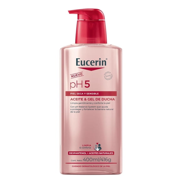 Aceite y Gel de Ducha Eucerin PH5400ml