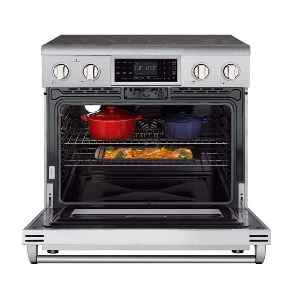 Pemberly Row 36" Electric Professional Range with Tilt Panel & Digital controls