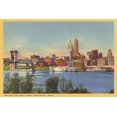 thumbnail image 2 of Art.com Skyline and Ohio River, Cincinnati, Ohio Art Print, 24" x 16", 2 of 4
