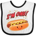 thumbnail image 3 of Inktastic Im One Hot Dog First Birthday Boys or Girls Baby Bib, 3 of 4