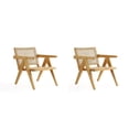 thumbnail image 1 of Manhattan Comfort Chaise d'Appoint Hameau dans la Nature Canne - Lot de 2, 1 of 3